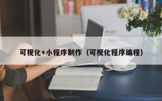 石河子可视化+小程序制作（可视化程序编程）